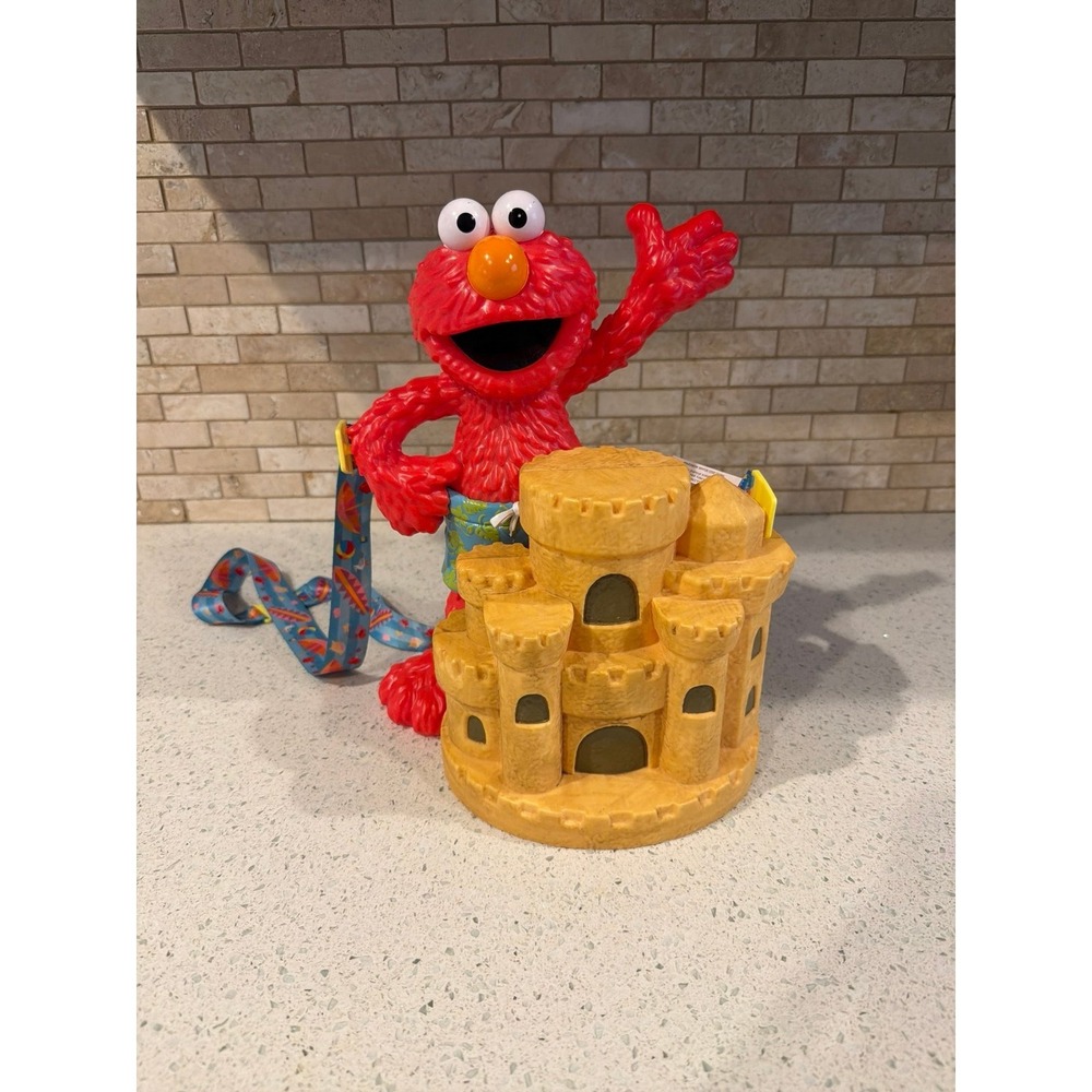Sesame Street Elmo‎ Sandcastle Popcorn Bucket SeaWorld Busch Gardens